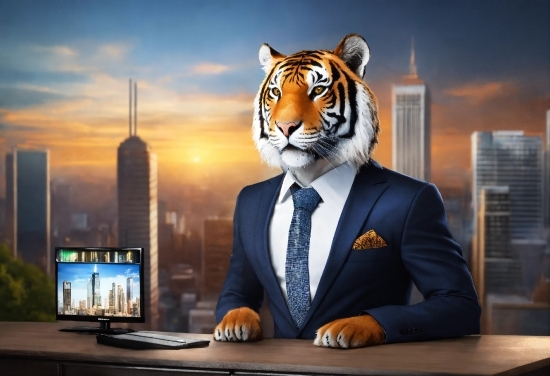 Graphic Design Canva Course, Table, Tiger, Bengal Tiger, Building, Siberian Tiger
