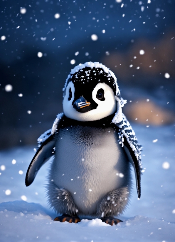 Graphic Designer Application, Penguin, Water, Liquid, Beak, Snow
