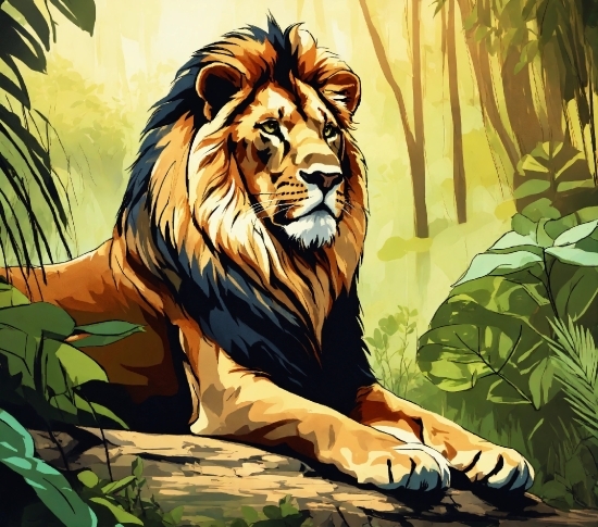 Green Screen Background Video Editing, Bengal Tiger, Siberian Tiger, Plant, Nature, Felidae