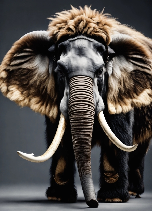 Hair, Head, Elephant, Working Animal, Elephants And Mammoths, Tusk