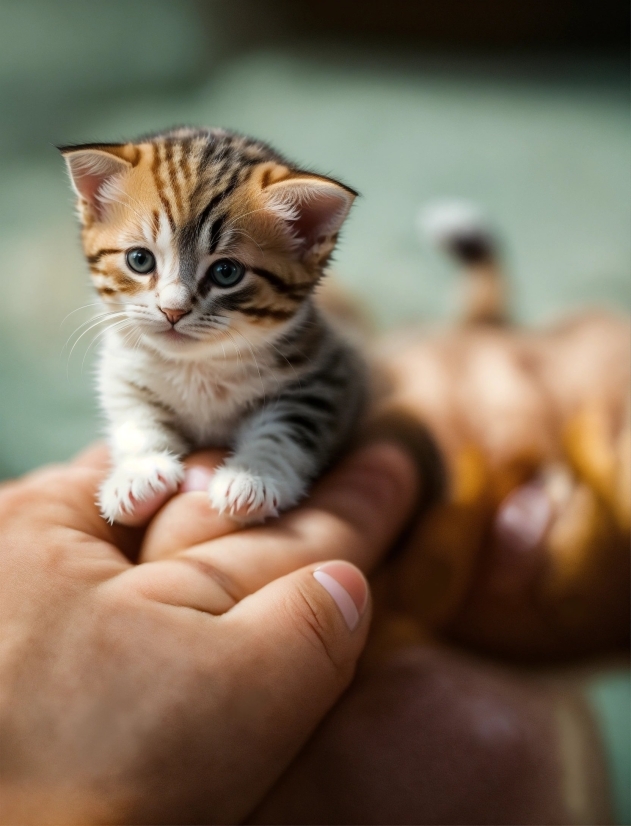 Hand, Cat, Felidae, Carnivore, Small To Mediumsized Cats, Gesture