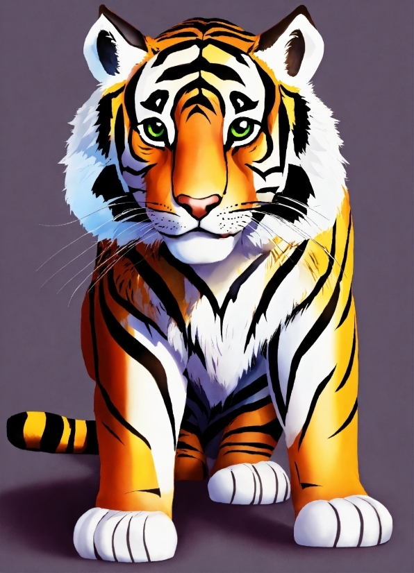 Head, Bengal Tiger, Siberian Tiger, White, Tiger, Felidae