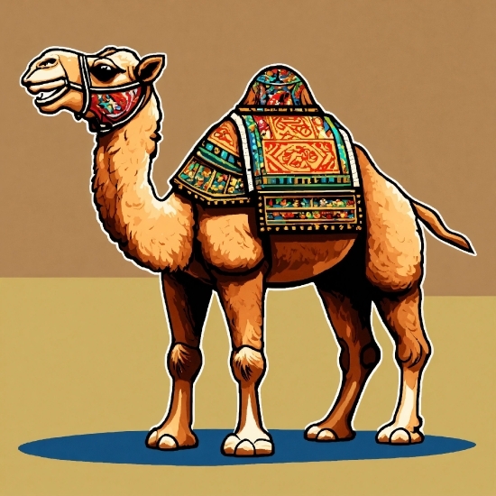 Head, Camel, Working Animal, Neck, Sleeve, Camelid