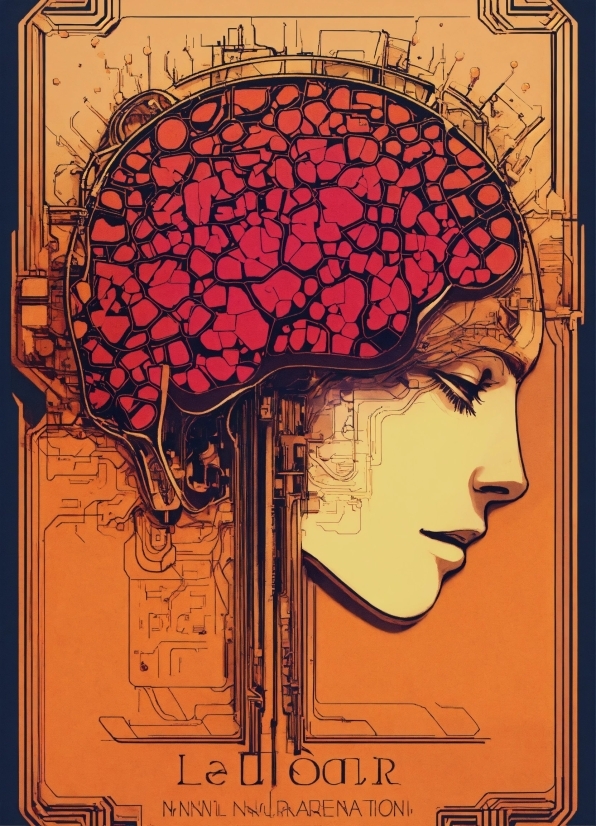 Head, Chin, Organ, Poster, Art, Font