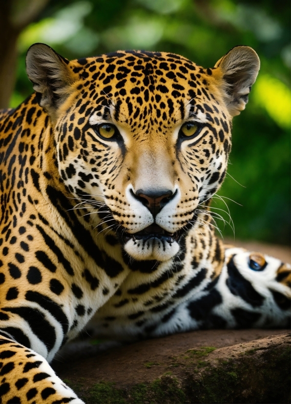 Head, Eye, Felidae, Carnivore, African Leopard, Organism