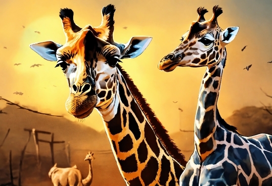 Head, Giraffidae, Giraffe, Photograph, Eye, Vertebrate