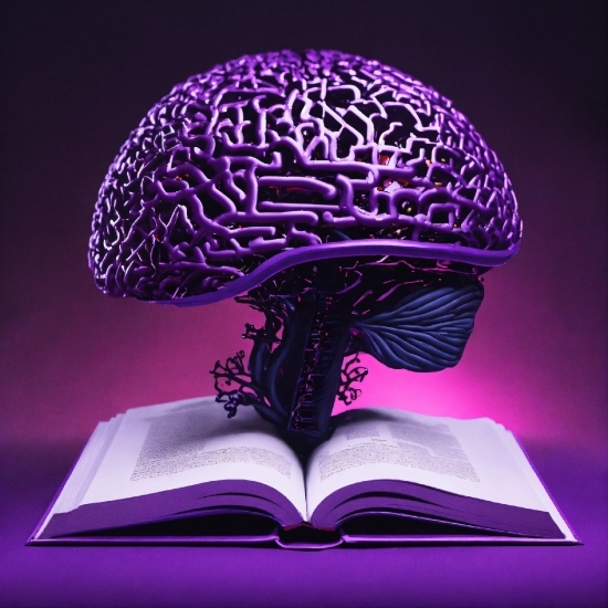 Head, Human Body, Purple, Book, Publication, Violet