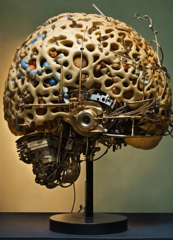 Head, Sculpture, Artifact, Art, Bone, Helmet