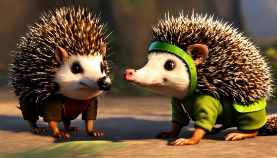 Hedgehog, Erinaceidae, Domesticated Hedgehog, Photograph, Eye, Green
