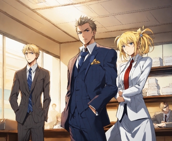 Human, Standing, Tie, Gesture, Suit, Dress Shirt