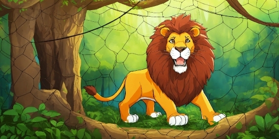 Imovie For Windows Free No Watermark, Green, Cartoon, Carnivore, Organism, Lion