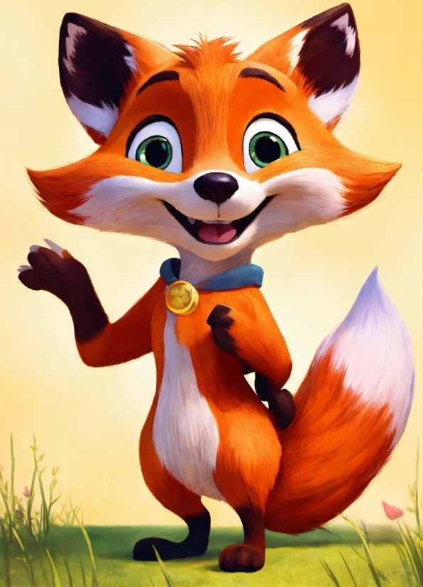Instant Video Maker, Cartoon, Orange, Plant, Gesture, Art