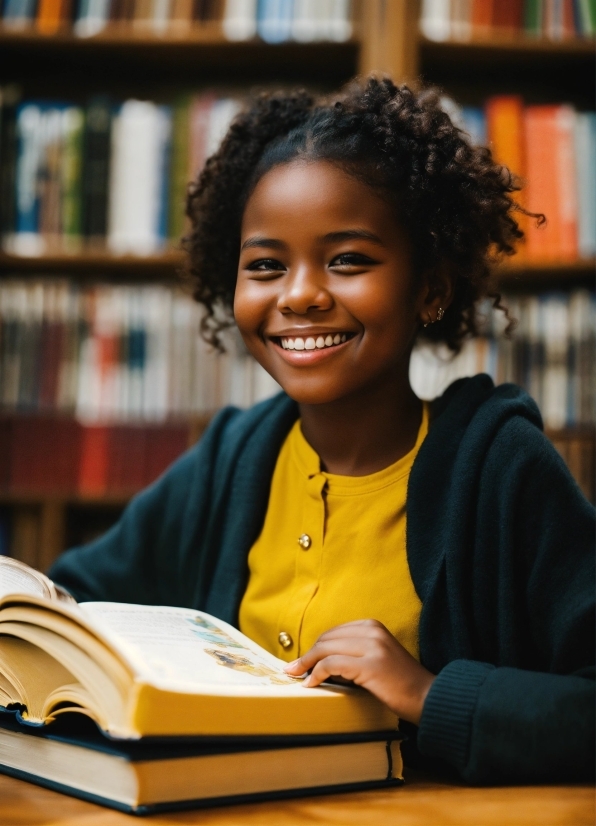 Jwst High Res Image, Smile, Facial Expression, Shelf, Bookcase, Happy