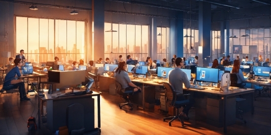Landscape Posters, Computer, Furniture, Table, Personal Computer, Desk