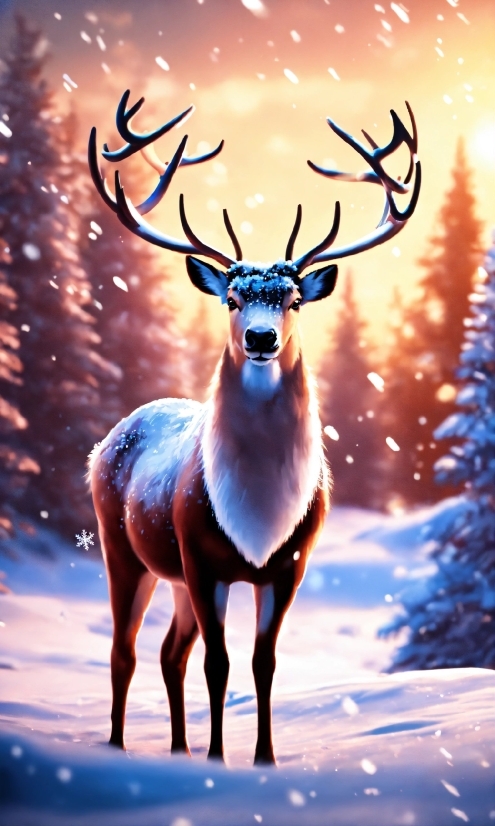 Light, Deer, Sleeve, Organism, Fawn, Elk