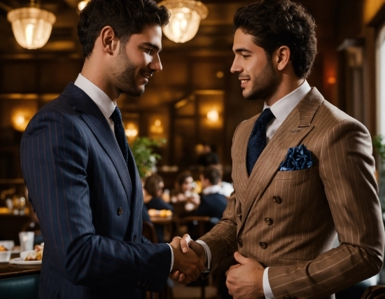 Lomo Photo Effect, Smile, Handshake, Tie, Greeting, Coat