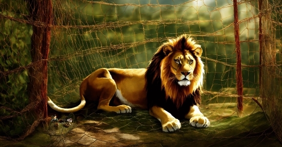 Masai Lion, Carnivore, Felidae, Lion, Big Cats, Whiskers