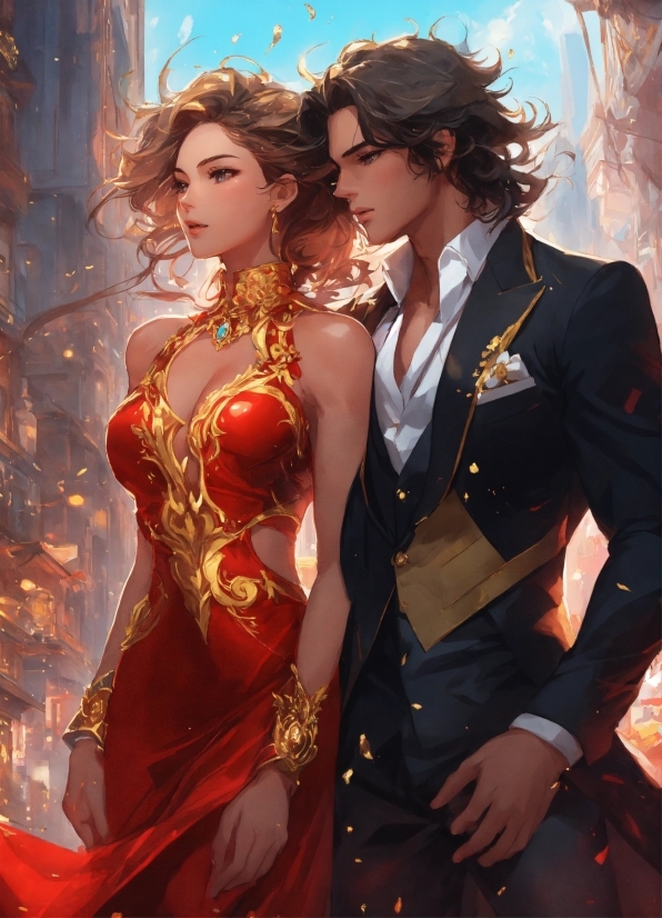 Mexican Prints, Tie, Gesture, Dress, Fashion Design, Cg Artwork