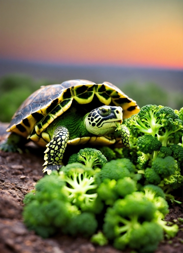 Nature, Organism, Sky, Terrestrial Plant, Grass, Hawksbill Sea Turtle