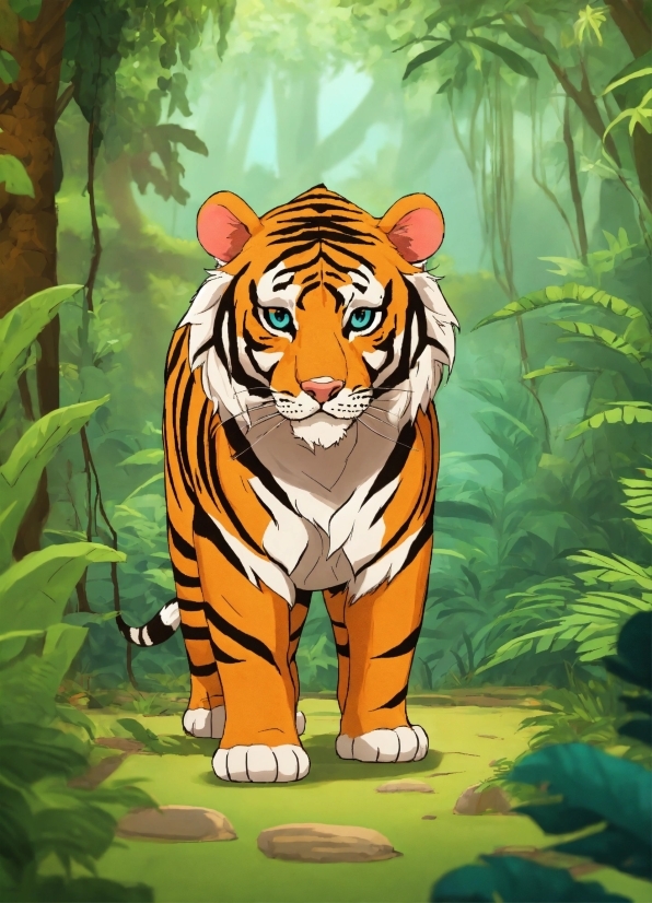 Plant, Siberian Tiger, Bengal Tiger, Tiger, Ecoregion, Carnivore