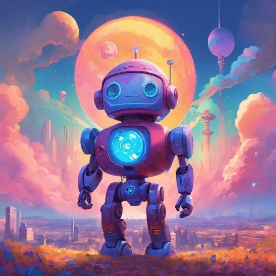 Player Mp4 Windows 10, Sky, Cloud, Light, Azure, Cartoon