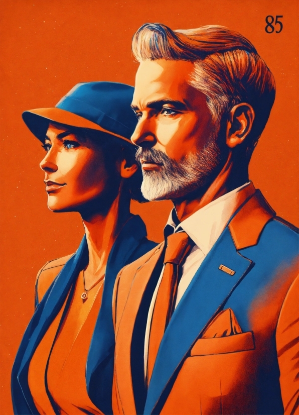 Poster Blackpink, Chin, Beard, Sleeve, Orange, Gesture