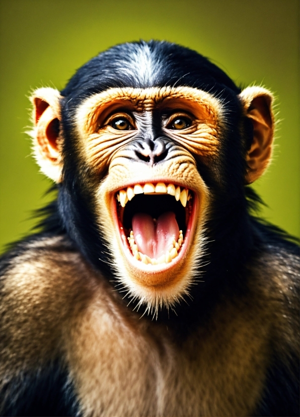 Primate, Vertebrate, Mouth, Jaw, Temple, Organism
