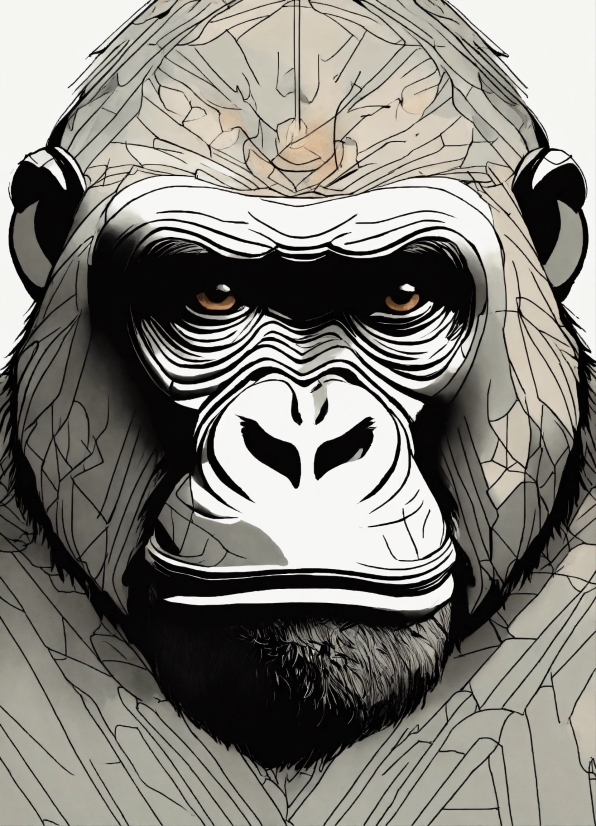 Primate, Vertebrate, Mouth, Mammal, Art, Cartoon
