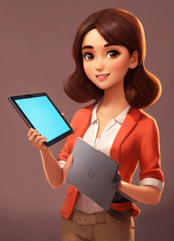 Product, Sleeve, Smile, Tablet Computer, Gesture, Gadget