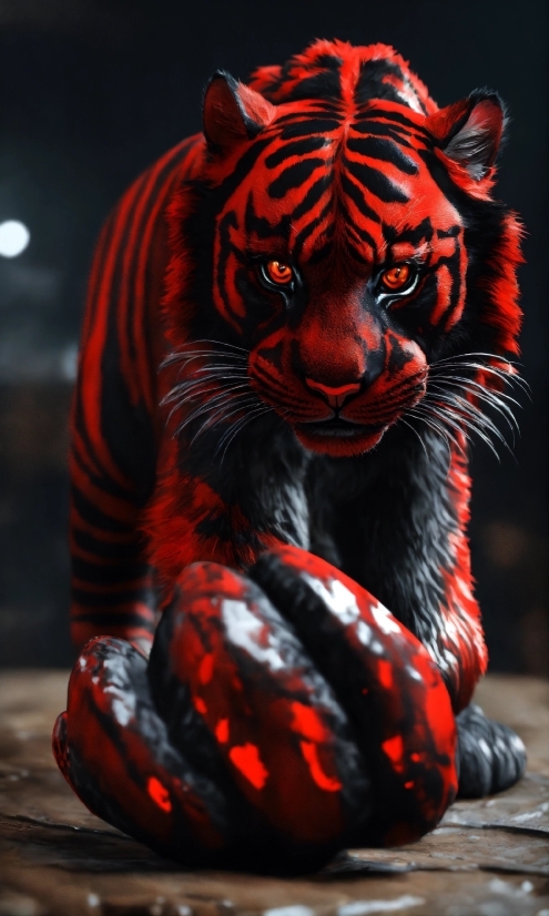 Public Domain Day 2023, Siberian Tiger, Bengal Tiger, Light, Tiger, Human Body