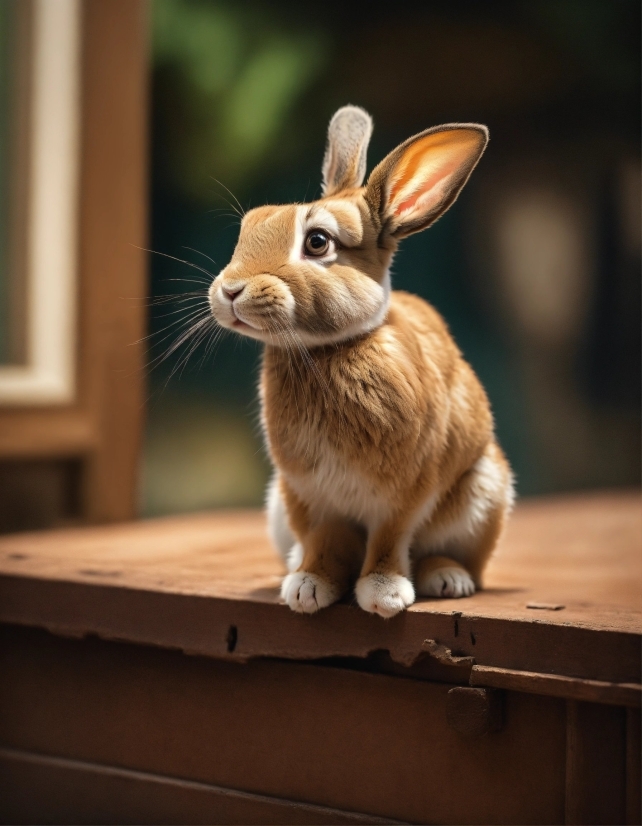 Rabbit, Vertebrate, Wood, Ear, Rabbits And Hares, Mammal