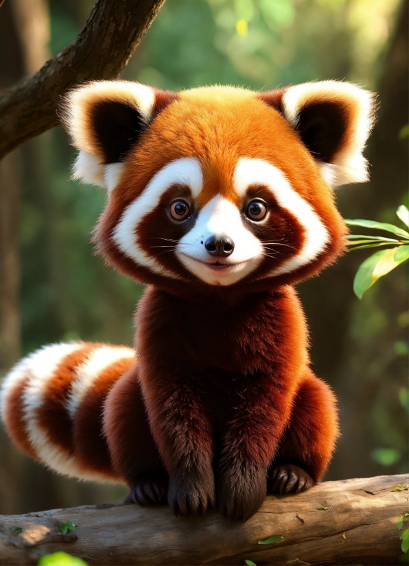 Red Panda, Green, Carnivore, Organism, Natural Material, Biome