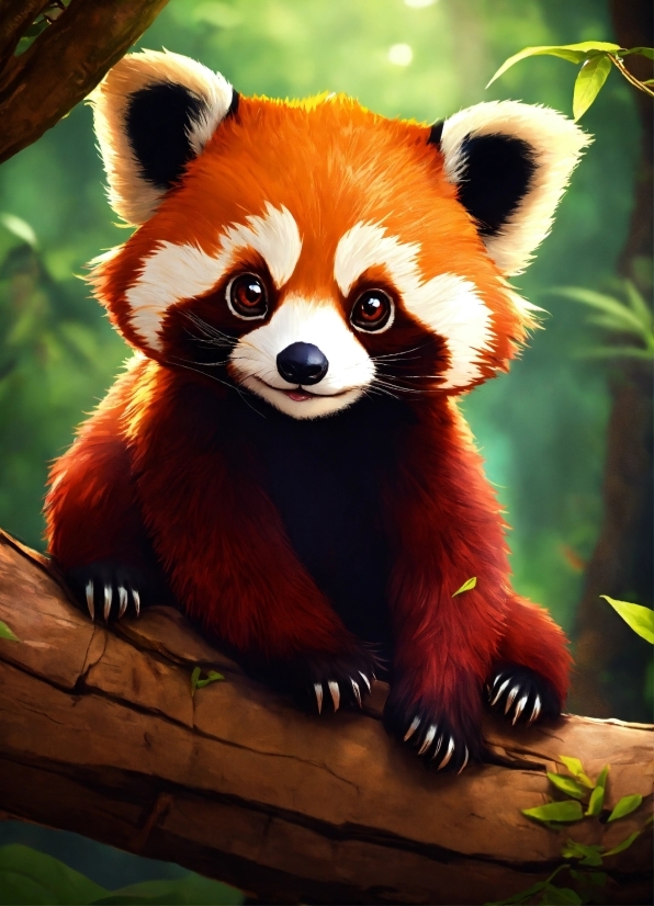 Red Panda, Green, Plant, Nature, Natural Environment, Carnivore
