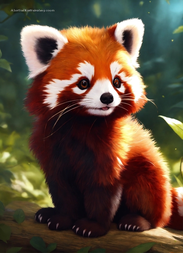 Red Panda, Head, Carnivore, Plant, Whiskers, Tree
