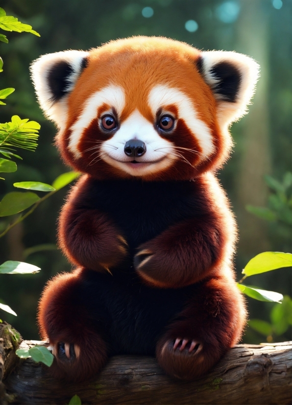 Red Panda, Photograph, Nature, Botany, Natural Environment, Leaf