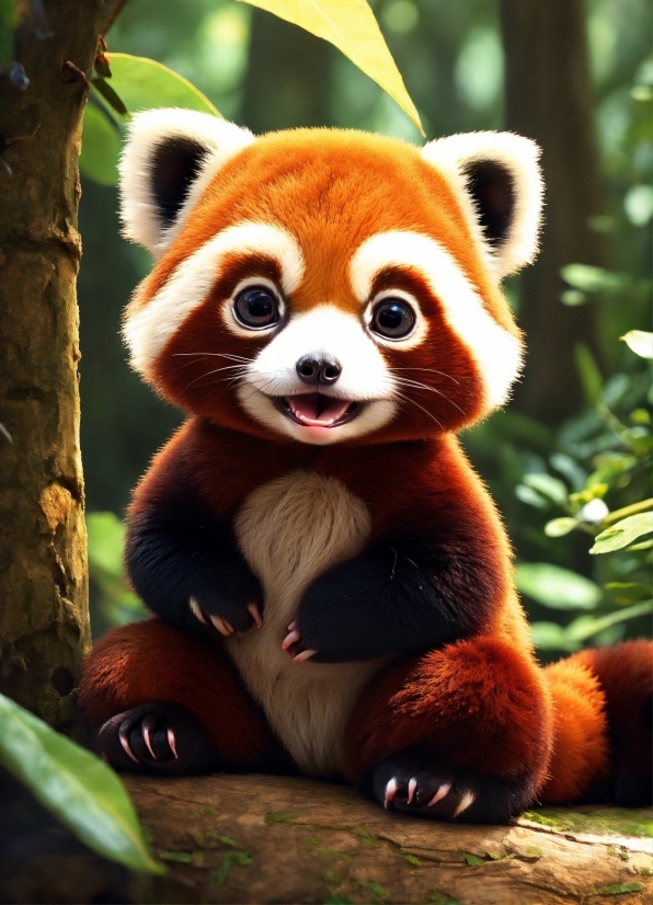 Red Panda, Vertebrate, Carnivore, Plant, Organism, Mammal