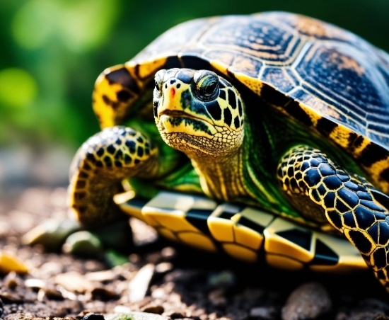 Reptile, Nature, Organism, Terrestrial Animal, Terrestrial Plant, Turtle