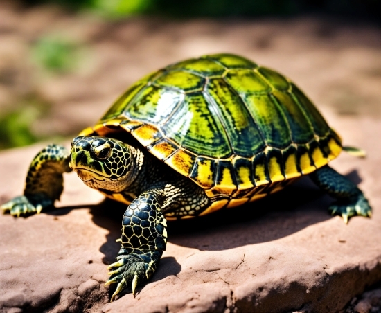 Reptile, Nature, Turtle, Tortoise, Eastern Box Turtle, Terrestrial Animal