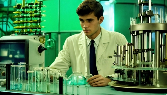 Researcher, Research, Laboratory, Engineering, Dress Shirt, Science