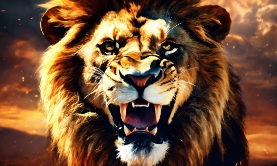 Roar, Light, Felidae, Carnivore, Fang, Lion