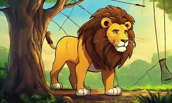 Royalty Free 8bit Music, Plant, Ecoregion, Cartoon, Felidae, Natural Environment