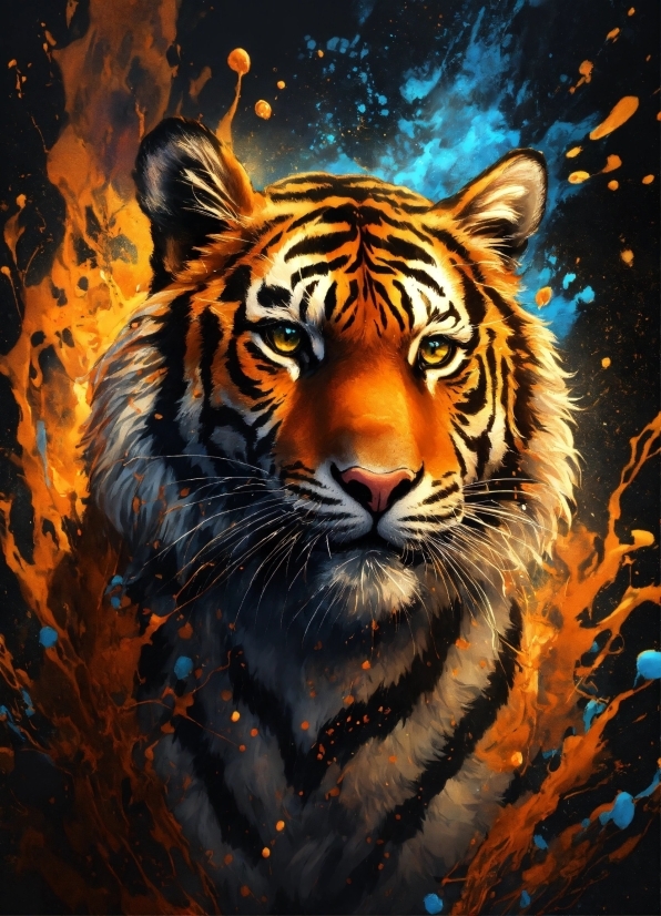Siberian Tiger, Bengal Tiger, Tiger, Felidae, Carnivore, Organism