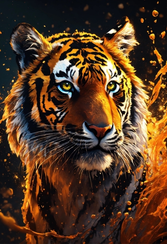 Siberian Tiger, Bengal Tiger, Tiger, Felidae, Nature, Carnivore