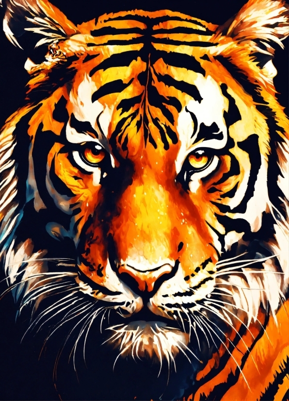 Siberian Tiger, Bengal Tiger, Tiger, Light, Organ, Felidae
