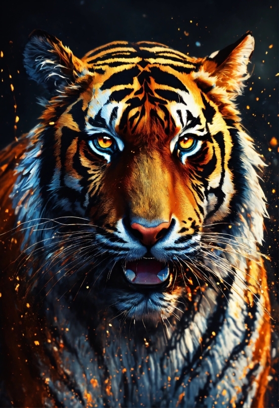 Siberian Tiger, Bengal Tiger, Tiger, Nature, Carnivore, Organism