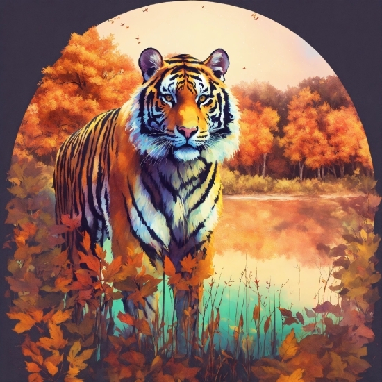 Siberian Tiger, Bengal Tiger, Tiger, Nature, Felidae, Carnivore