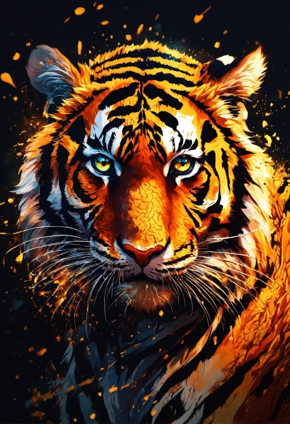 Siberian Tiger, Bengal Tiger, Tiger, Vertebrate, Carnivore, Organism