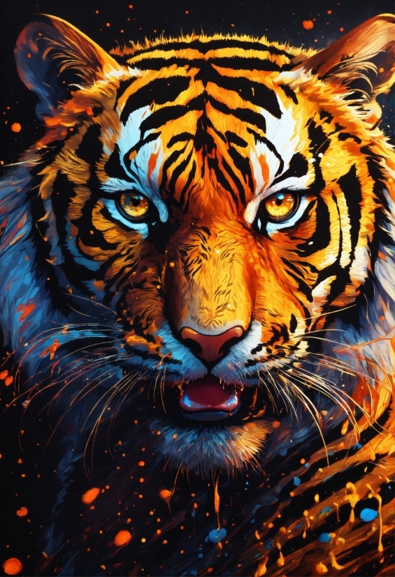 Siberian Tiger, Bengal Tiger, Tiger, Vertebrate, Felidae, Carnivore