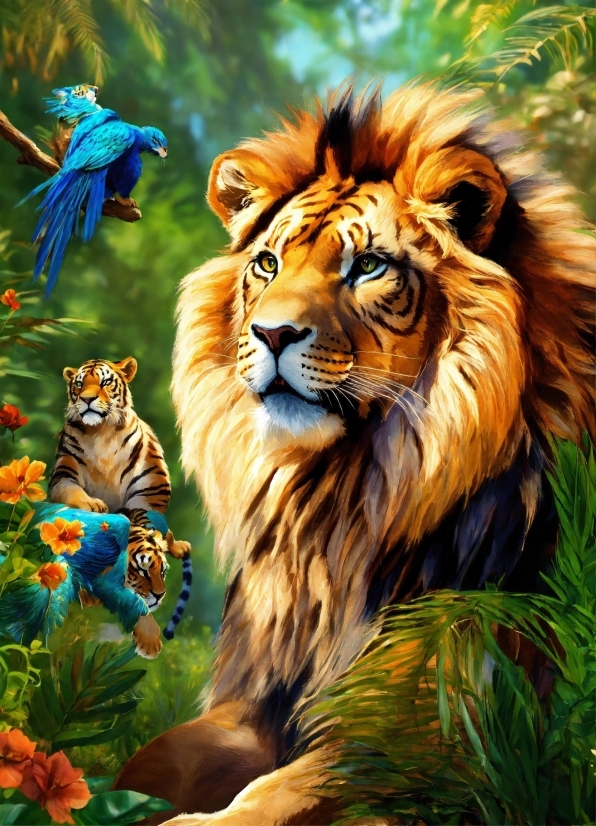 Siberian Tiger, Plant, Bengal Tiger, Felidae, Natural Environment, Carnivore