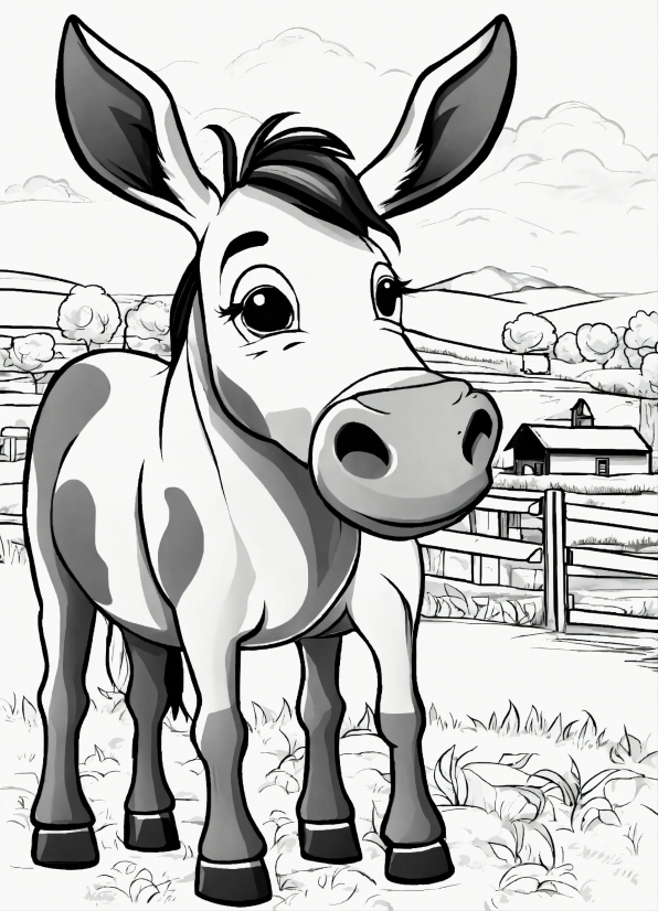 Simple Video Creator, White, Cartoon, Jaw, Organism, Blackandwhite